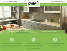 Tablet Screenshot of ovenu.co.uk